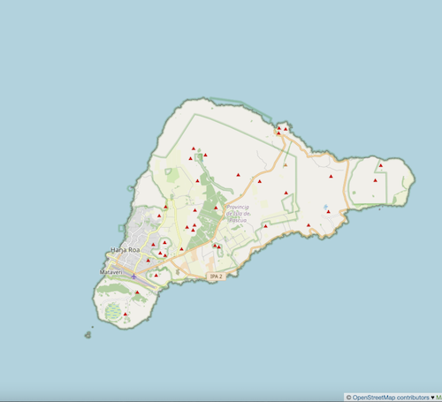 "Map of Easter Island"