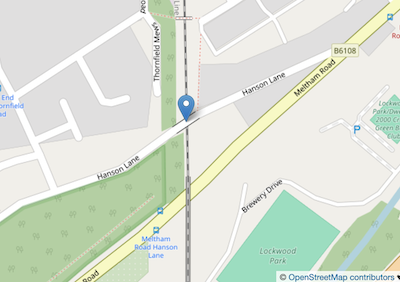 "Bridge at 53.63086, -1.80068 with maxweight of 3 metric tons"