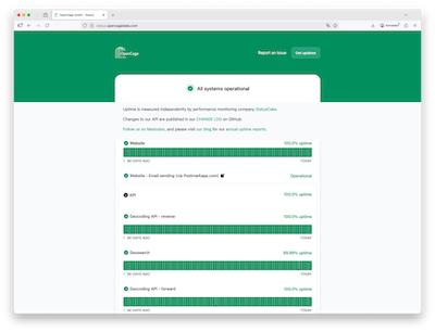 status.opencagedata.com